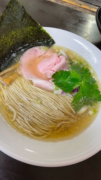 「煮干しそば(白)」@と多゛食堂の写真