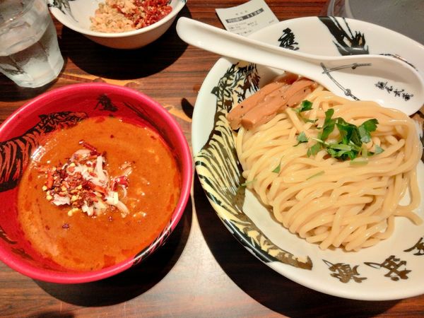 「辛濃厚つけ麺」@麺屋武蔵 鷹虎の写真