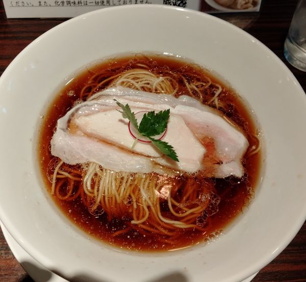 「醤油ラーメン」@らーめん 本竈 エスパル仙台店の写真