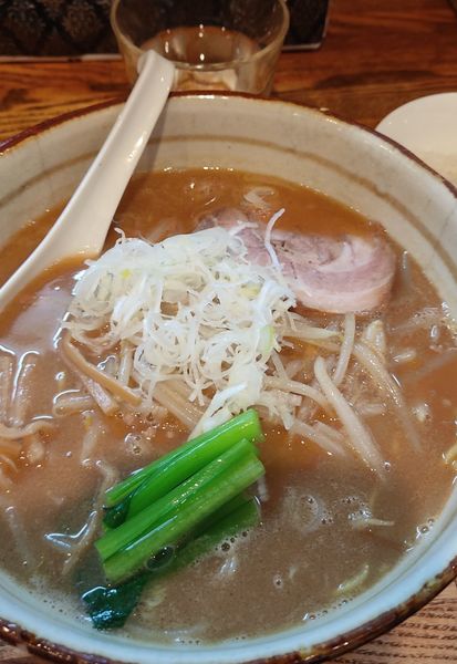 「味噌ラーメン」@ラーメン食堂 粋な一生の写真