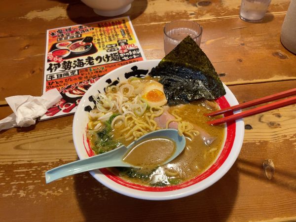 「伊勢エビラーメン醤油」@竹本商店★つけ麺開拓舎の写真