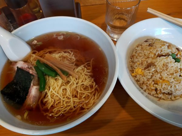 「半ちゃんラーメン（麺大盛）」@東京ラーメン たいよう軒の写真