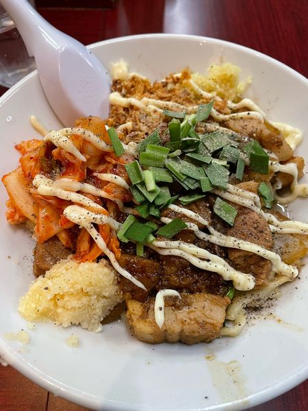 「限定 汁なし ゼンマシ」@元祖スタミナ満点らーめん すず鬼の写真