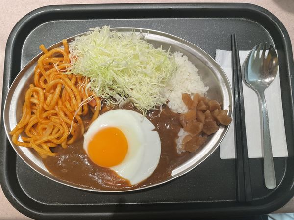 「カレーナポリタン」@CURRY SHOP ALPSの写真