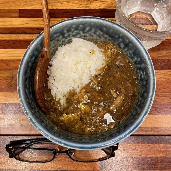 「秋刀魚カレー」@鮮魚らーめん 五ノ神水産の写真