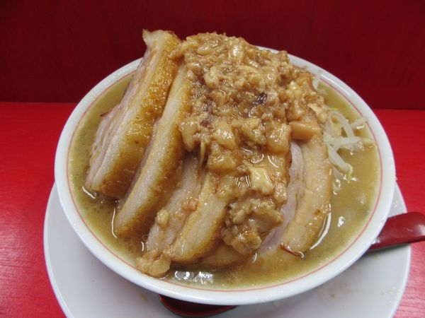 「小豚W（１１９０円）」@ラーメン豚乃家 茨大正門前店の写真