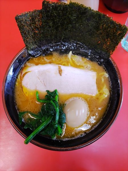 「ラーメン+味玉」@田上家の写真