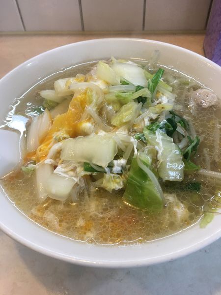 「肉そば　1.5玉」@中華料理 おおくまの写真