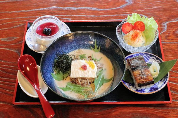 「Tow膳ムサシMサイズ山椒レベル１細麺」@豆乳ラーメン専門店 豆禅の写真