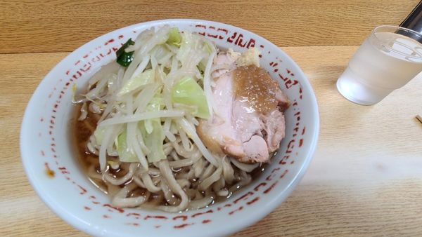 「小ラーメンポン酢」@ラーメン二郎 環七新新代田店の写真