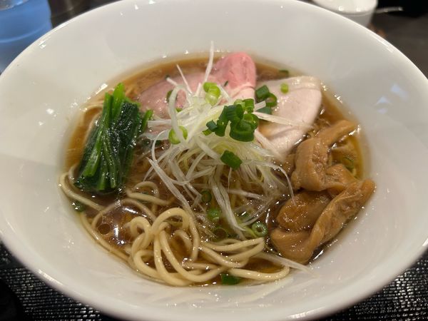 「つくば鶏のとりそば900円」@つけそば九六 龍ケ崎店の写真