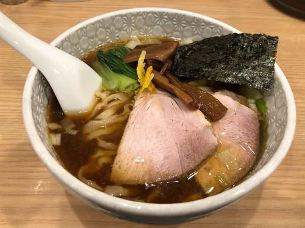 「手揉みらーめん」@麺や 麦ゑ紋の写真