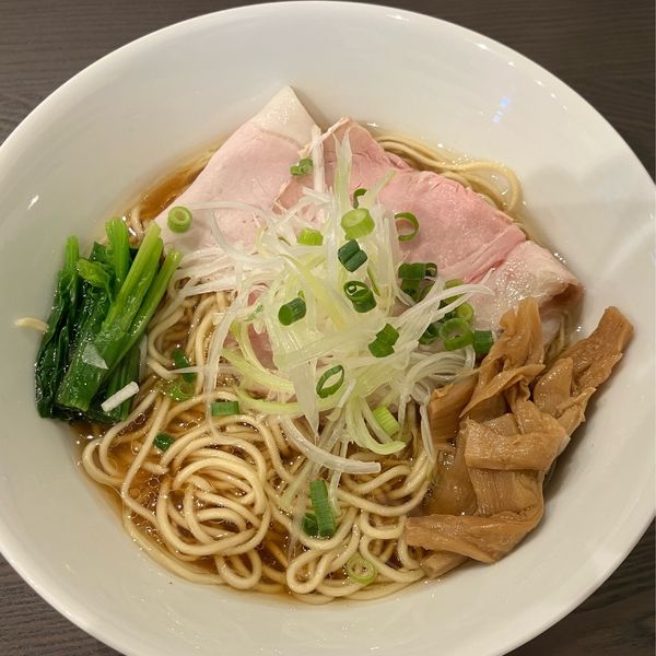 「つくば鶏のとりそば900円」@つけそば九六 龍ケ崎店の写真