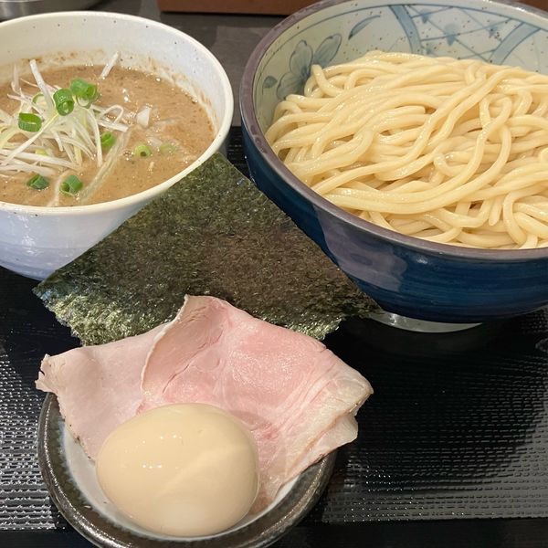 「特製濃厚鶏魚介つけそば1200円」@つけそば九六 龍ケ崎店の写真