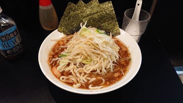 「背脂生姜 のり 魚分」@豚風。の写真