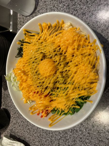 「台湾まぜそば(普通)¥1160  チーズソース　¥120」@ラーメン宮郎の写真