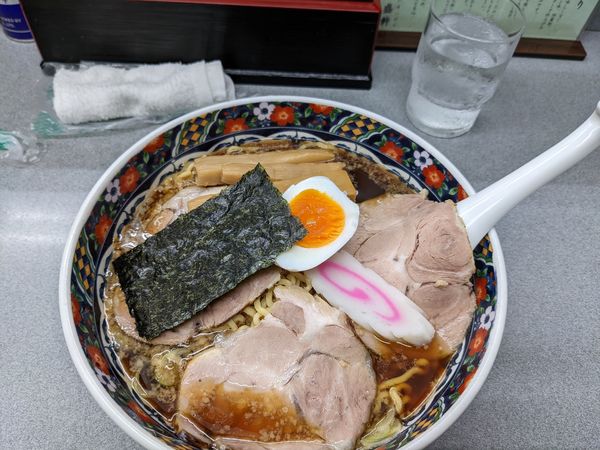 「醤油拉麺 1080円」@玉川大盛軒の写真