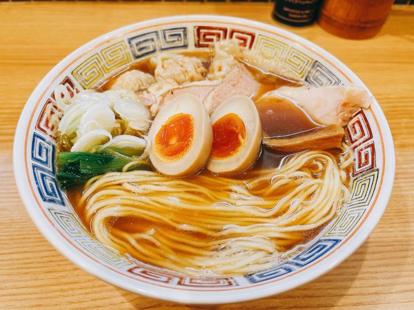 「特製中華そば」@ほっこり中華そば もつけの写真