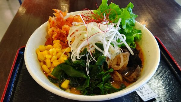 「桜えびラーメン(味噌)950円」@麺屋 いわぶちの写真