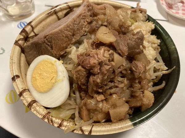 「アブラそば（Uber eats）」@ラーメン富士丸 平塚店の写真
