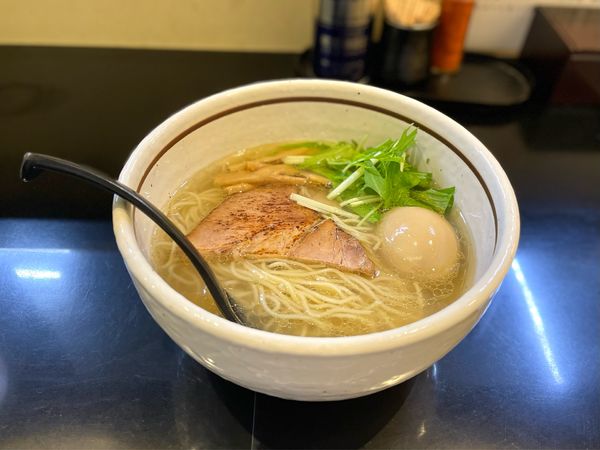 「味玉塩らぁめん　¥850」@麺屋 焔の写真