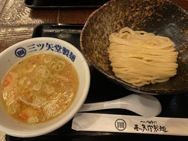 「ゆず風味つけ麺並」@三ツ矢堂製麺 池袋サンシャイン60通り店の写真