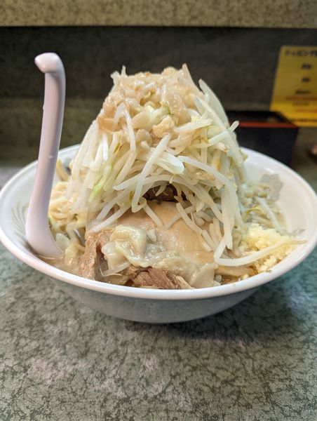 「大ラーメン」@ラーメン二郎 新宿小滝橋通り店の写真