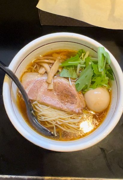 「味玉醤油らぁめん」@麺屋 焔の写真