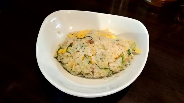 「半チャーハン」@のりや食堂の写真