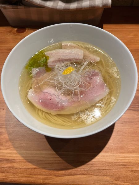 「塩らぁめん 1,200円」@麺 ふじさきの写真