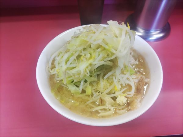 「ラーメン(小)少な目」@ラーメン二郎 ひばりヶ丘駅前店の写真