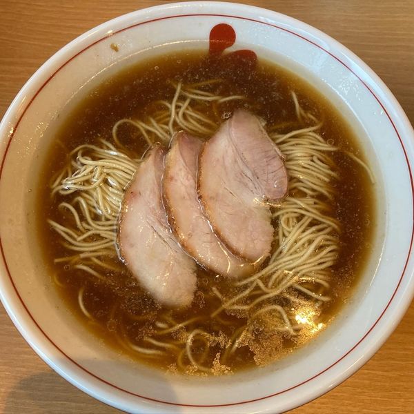 「中華そば　680円」@中華そば はし本の写真