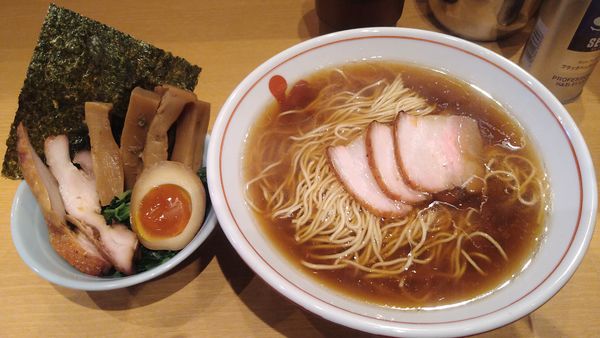 「特製中華そば¥1000-」@中華そば はし本の写真