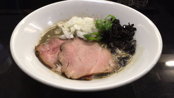 「濃厚そば900円和え玉250円」@麺処 晴の写真