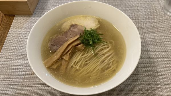 「らぁめん（塩）」@らぁめん ご恩の写真