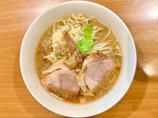 「★＜水曜日特別営業＞もち豚らーめん(150g)🍜¥950」@麺処 ほん田 東十条店の写真