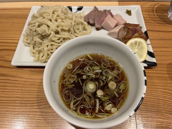 「つけめん＋得肉三昧」@らーめん かねかつの写真