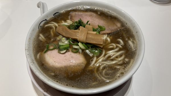 「濃口煮干そば」@中華そば ひらこ屋 東京ラーメンストリート店の写真