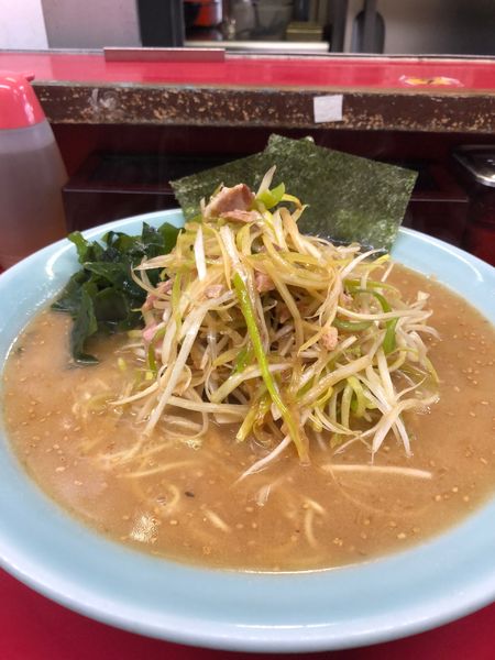 「ネギミソラーメン 中盛り　1110円」@ラーメンショップ 大師店の写真
