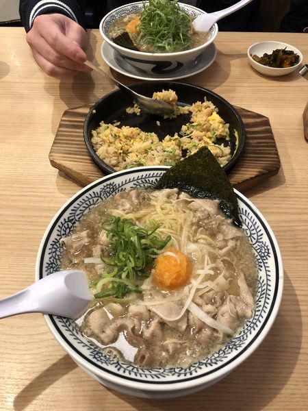 「熟成肉そば(大盛り)」@丸源ラーメン 大宮バイバス宮原店の写真