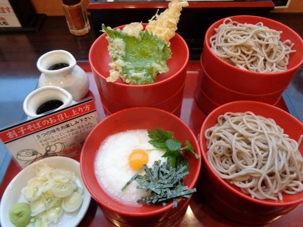 「割子五段そば 1120円」@そば処 丸松の写真