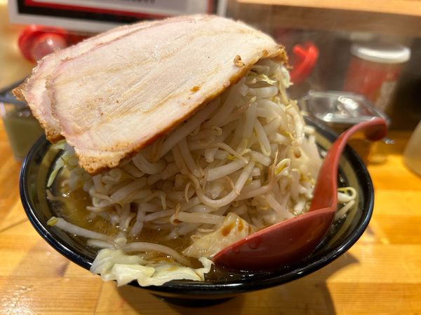 「野菜チャーシュー麺（3枚）」@横浜家系ラーメン 宗八 柏本店の写真