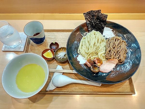 「つけ麺 しお味」@飯田商店 湯河原本店の写真