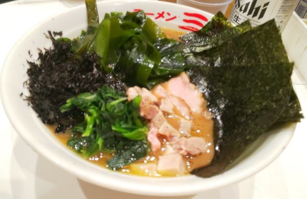 「上ラーメン並」@ラーメン 三浦家の写真