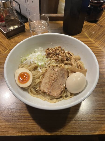 「まぜそば味玉」@辛しやの写真