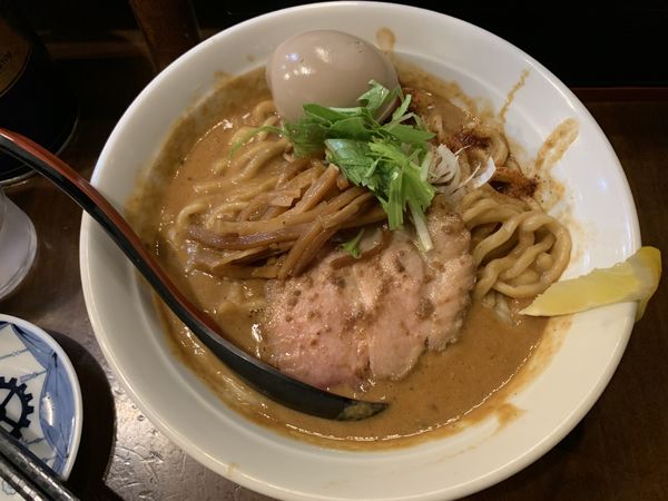「味玉超絶濃厚鶏そば(1050円)」@超絶濃厚鶏そば きりすて御麺の写真