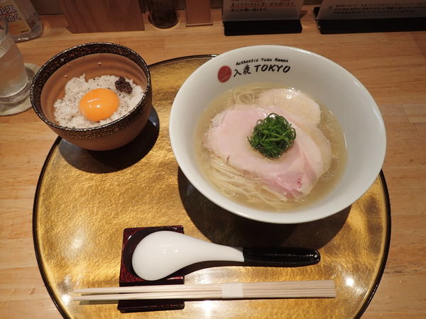 「塩らぁ麺(1000円)」@入鹿（IRUCA）-Tokyo-の写真