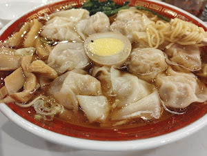 「広州肉汁雲呑麺(こうしゅうにくじるわんたんめん)(870)」@広州市場 横浜ポルタ店の写真