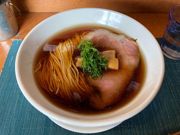 「醤油煮干しそば」@柴崎亭の写真