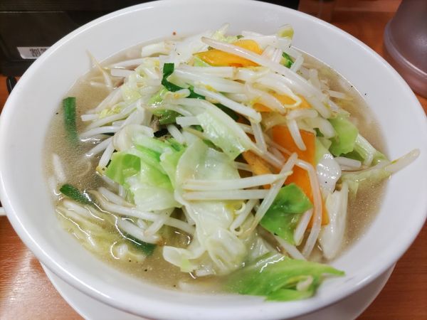 「野菜たっぷりタンメン(550円)」@日高屋 御徒町南口店の写真